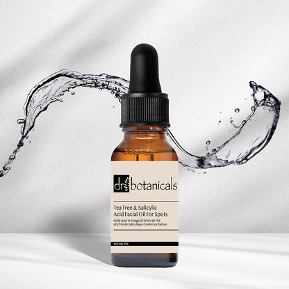 Tea Tree Facial Scrub  Tea Tree & Salicylic Acid Facial Oil For Spots Seaweed Face Moisturiser