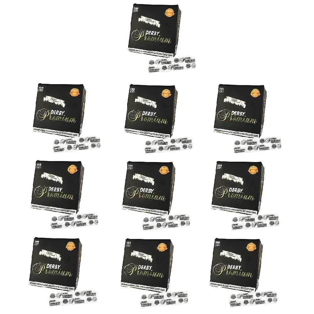 Derby Premium Single Edge Razor Blades - 1000 ct