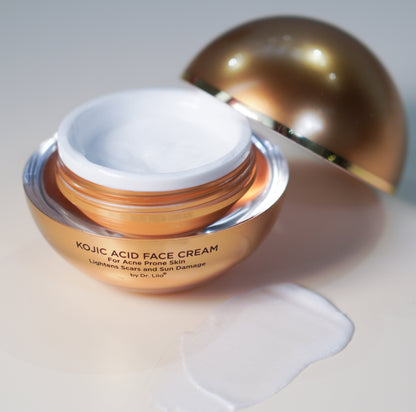 Kojic Acid Brightening Face Cream – Vegan, Gluten-Free & Acne-Prone Skin Friendly