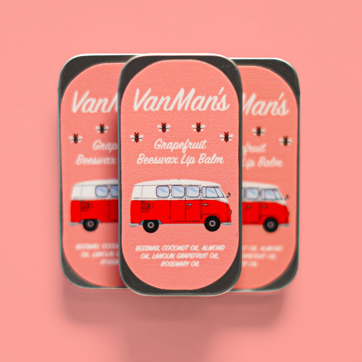 *New* VanMan's Beeswax Lip Balm