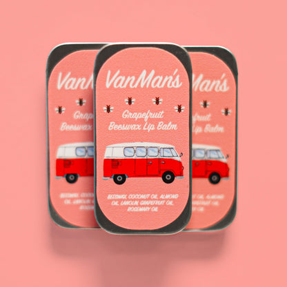 *New* VanMan's Beeswax Lip Balm
