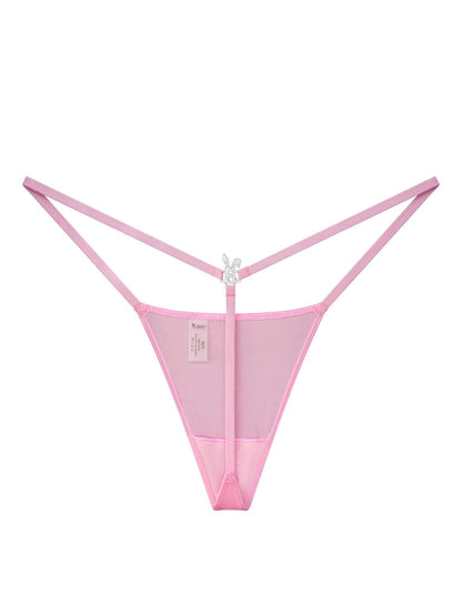 ICED OUT G-STRING IN PINK
