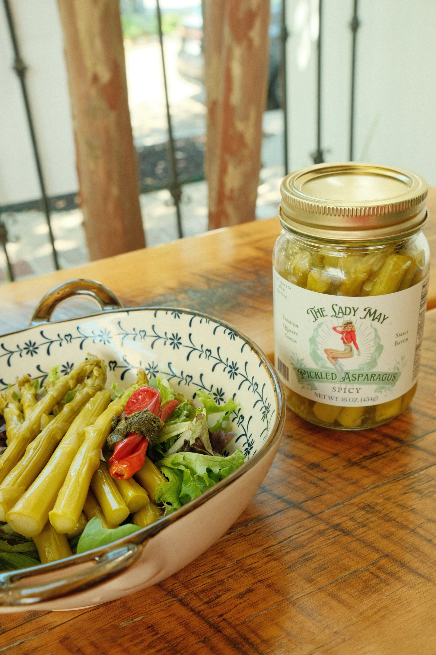 Spicy Pickled Asparagus