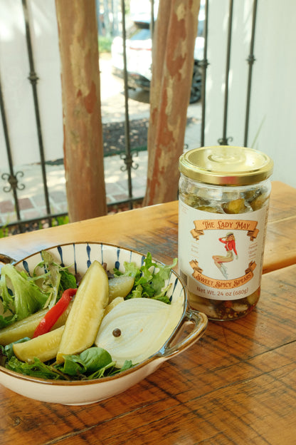 Sweet & Spicy Pickle Spears
