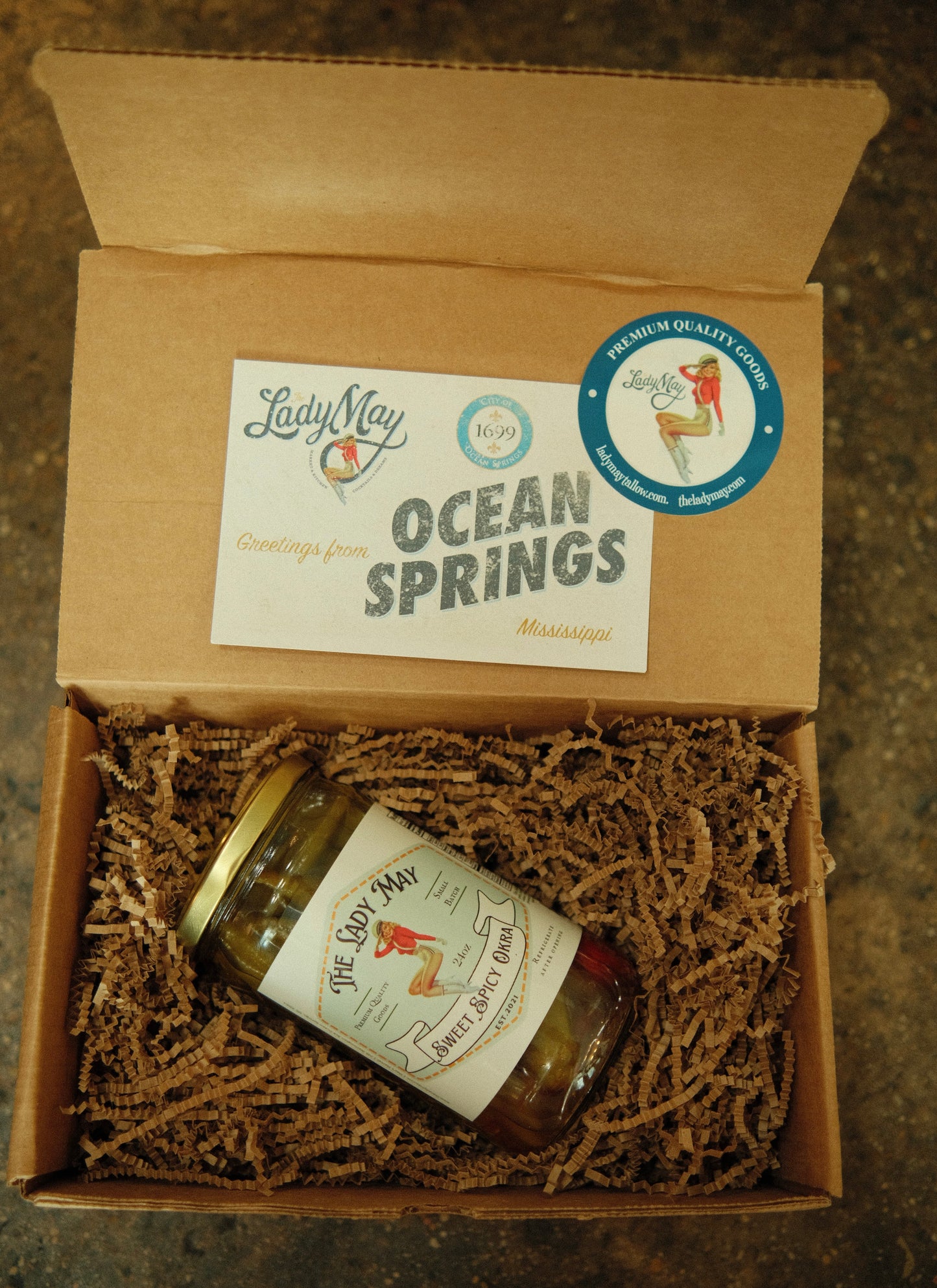 Sweet & Spicy Pickled Okra