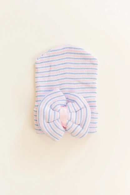 Newborn Baby Girl Hat with Bow