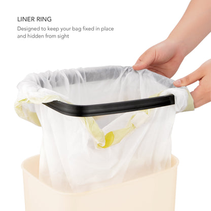 Rectangular Motion Sensor Trash Can 3.2 Gallon ABS | DZT-12-5