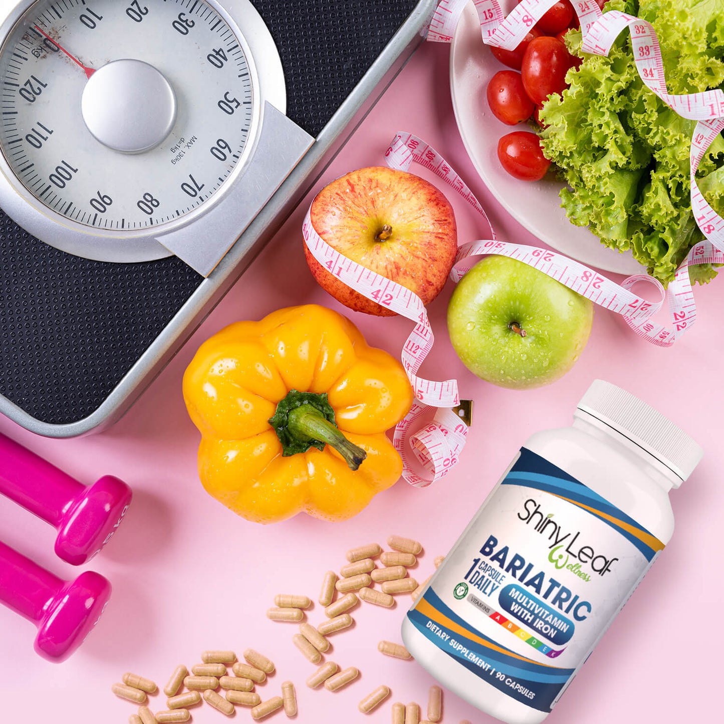 Methylated Bariatric Multivitamins with 45mg Iron 1 capsule a day