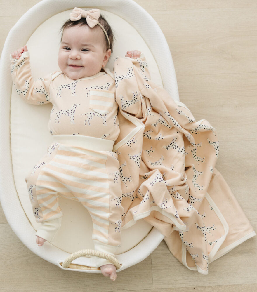 GOTS Certified Organic Cotton Blanket - Dalmatian