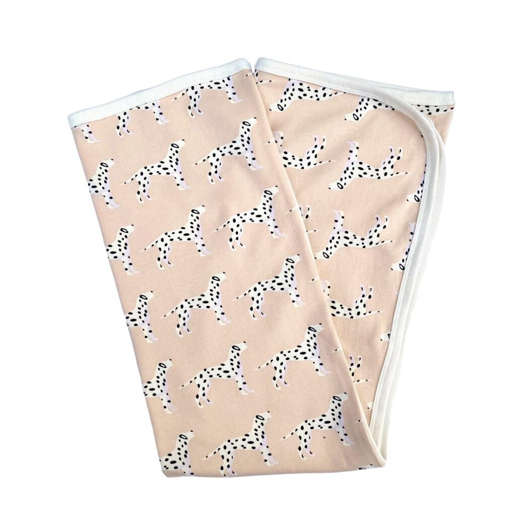 GOTS Certified Organic Cotton Blanket - Dalmatian