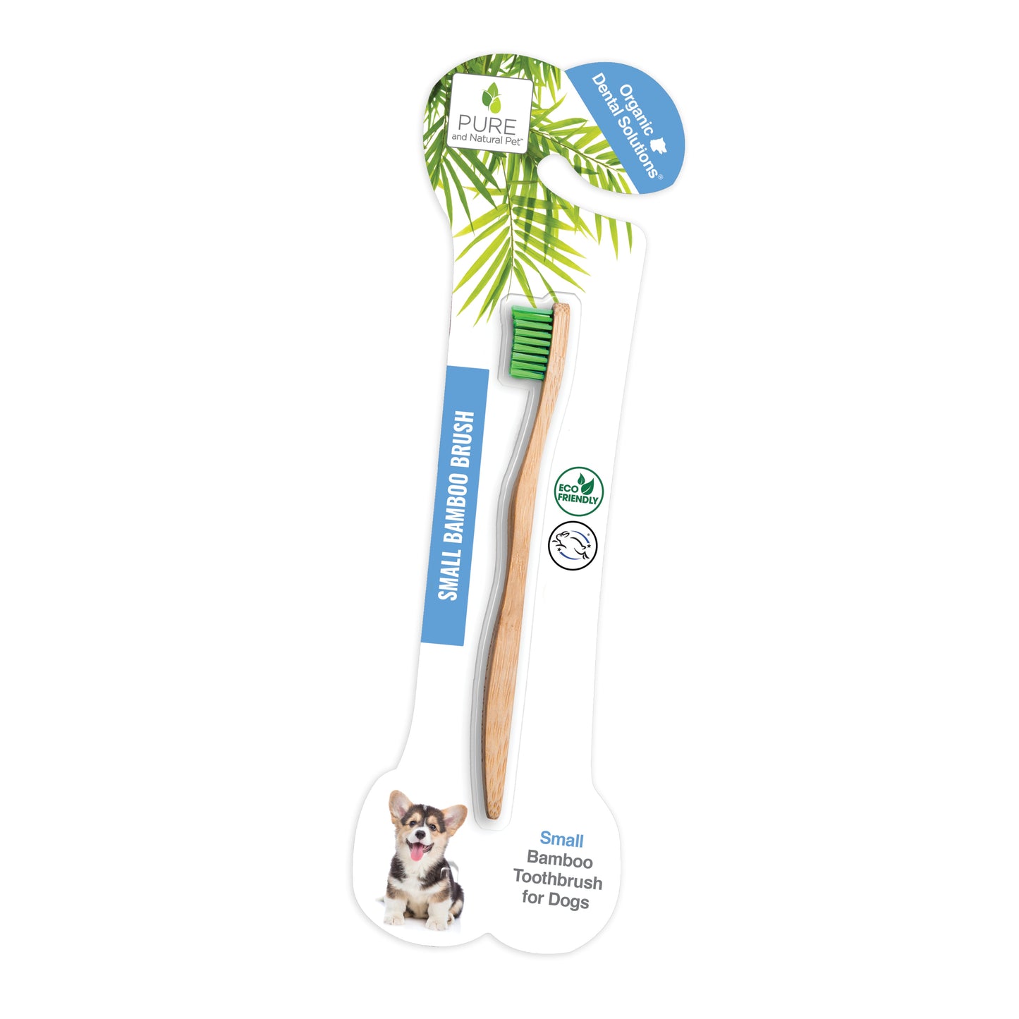 Bamboo Toothbrush for Small Dogs - Organic Dental Solutions®