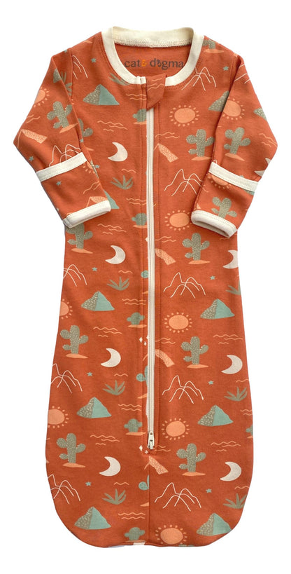 GOTS Certified Organic Cotton Sleepsack - Desert