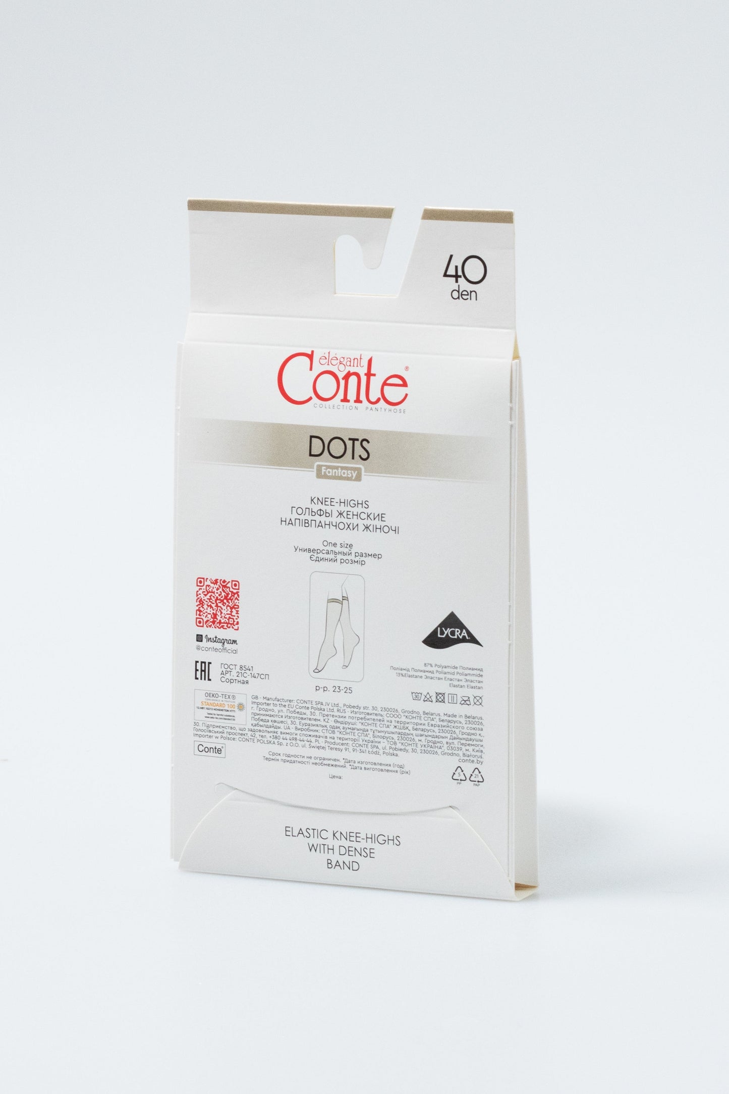 Fantasy Knee Highs Conte Dots