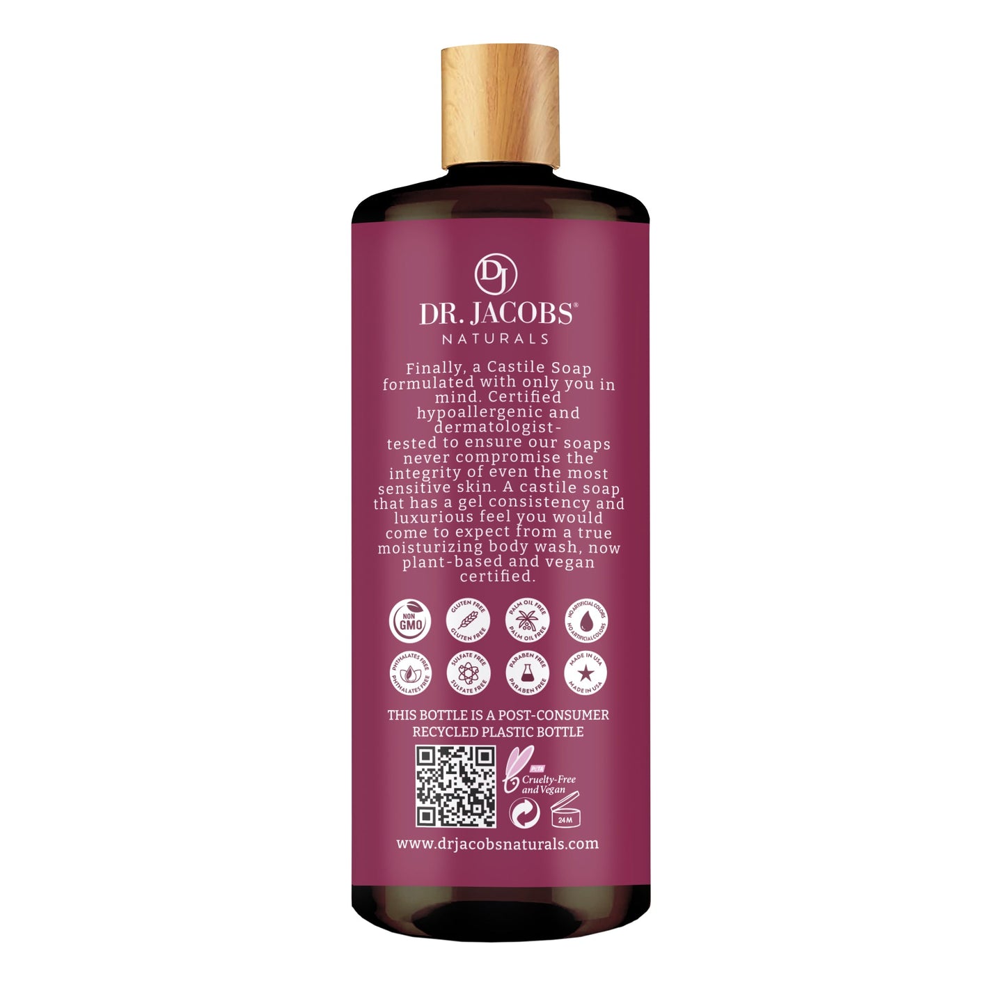 Rose Castile Body Wash (All American)