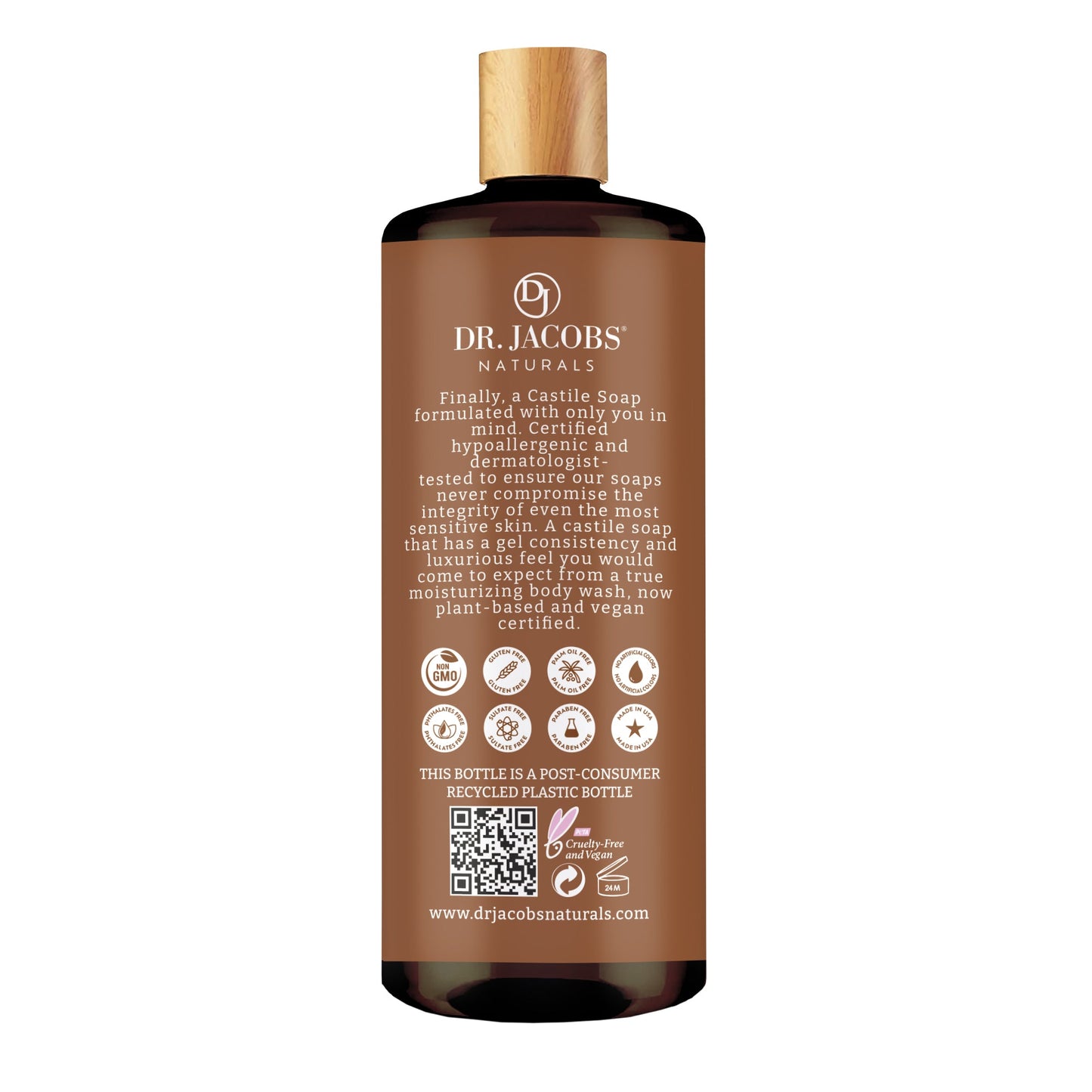 Sandalwood Castile Body Wash (All American)