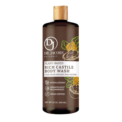 Shea Butter Castile Body Wash (All American)