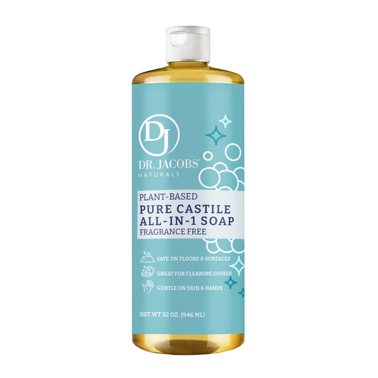 Unscented All in 1 Castile Soap - Thin Formula