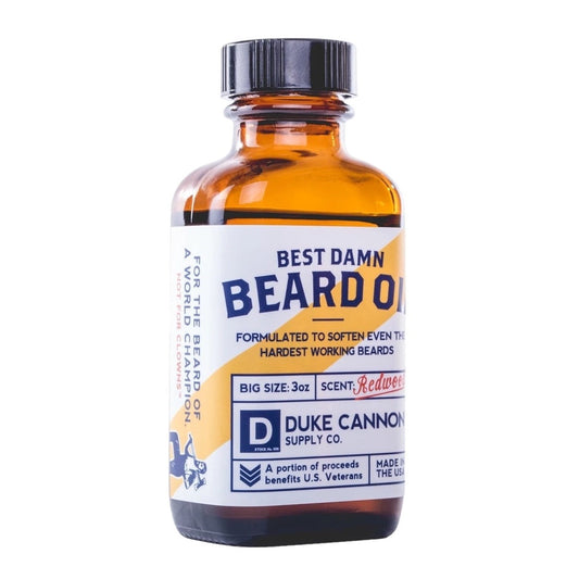 Duke Cannon Best Damn Beard Oil