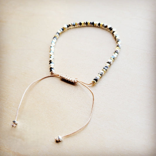 **Stackable Woven Beaded Bracelet in Multi 809x