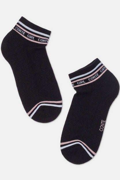 Cotton Ankle Socks Conte Active 572 - Terry Foot