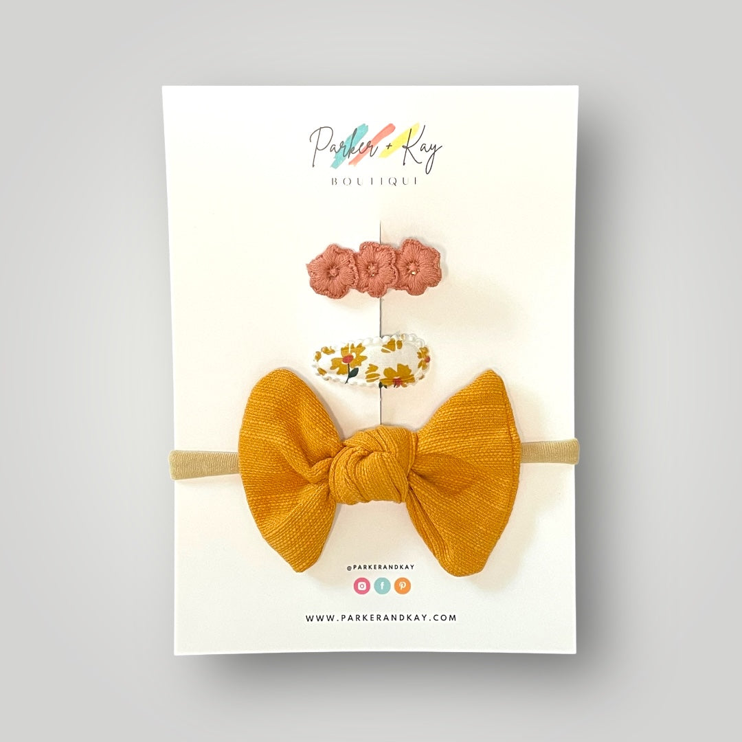 Ruffled Gingham Variety Set