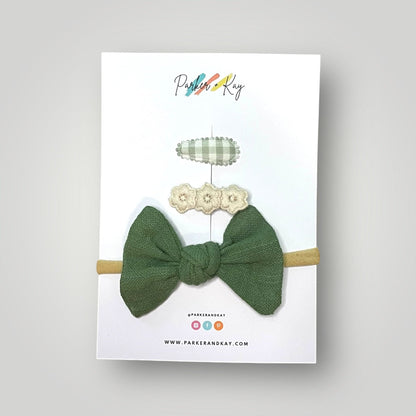 Ruffled Gingham Variety Set