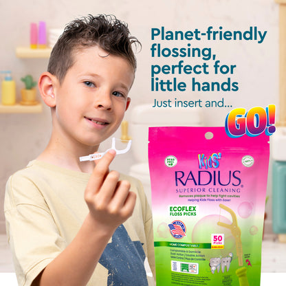 EcoFlex™  Starter Kit: Handle + 14 Count Picks