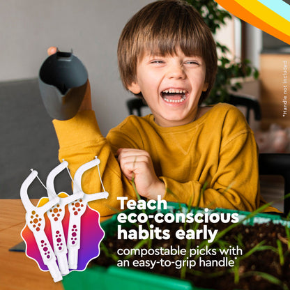 EcoFlex™  Starter Kit: Handle + 14 Count Picks