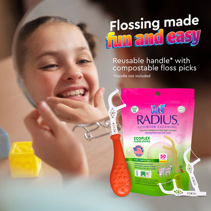 EcoFlex™  Starter Kit: Handle + 14 Count Picks