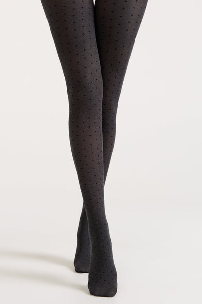 Fantasy Tights Conte Effect - Melange Triangle