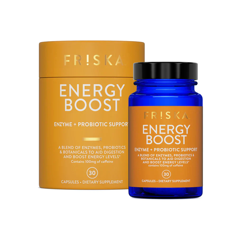Friska Energy Boost: 30 Caplets for Enhanced Energy and Vitality