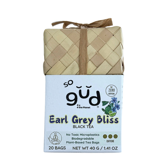 Earl Grey Bliss Black Tea | Plant-based Tea Bags