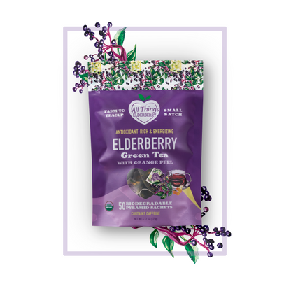 Elderberry Green Tea Blend