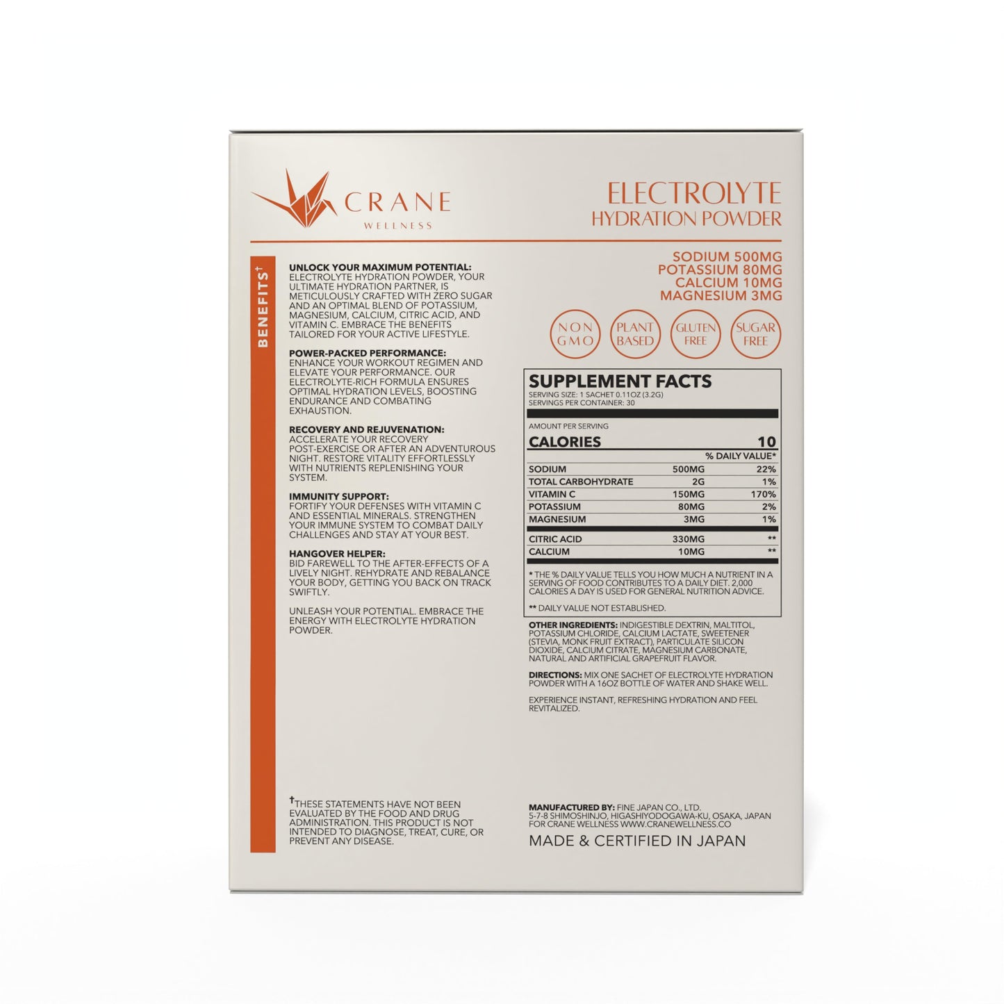 Electrolyte Hydration Powder *50% Off Sale!*