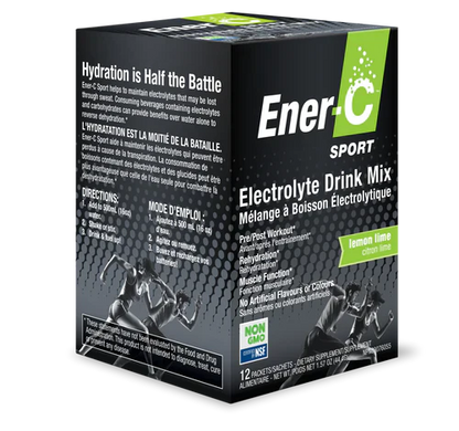 Energ-C Sport Drink Mix Lemon Lime - 12 Count