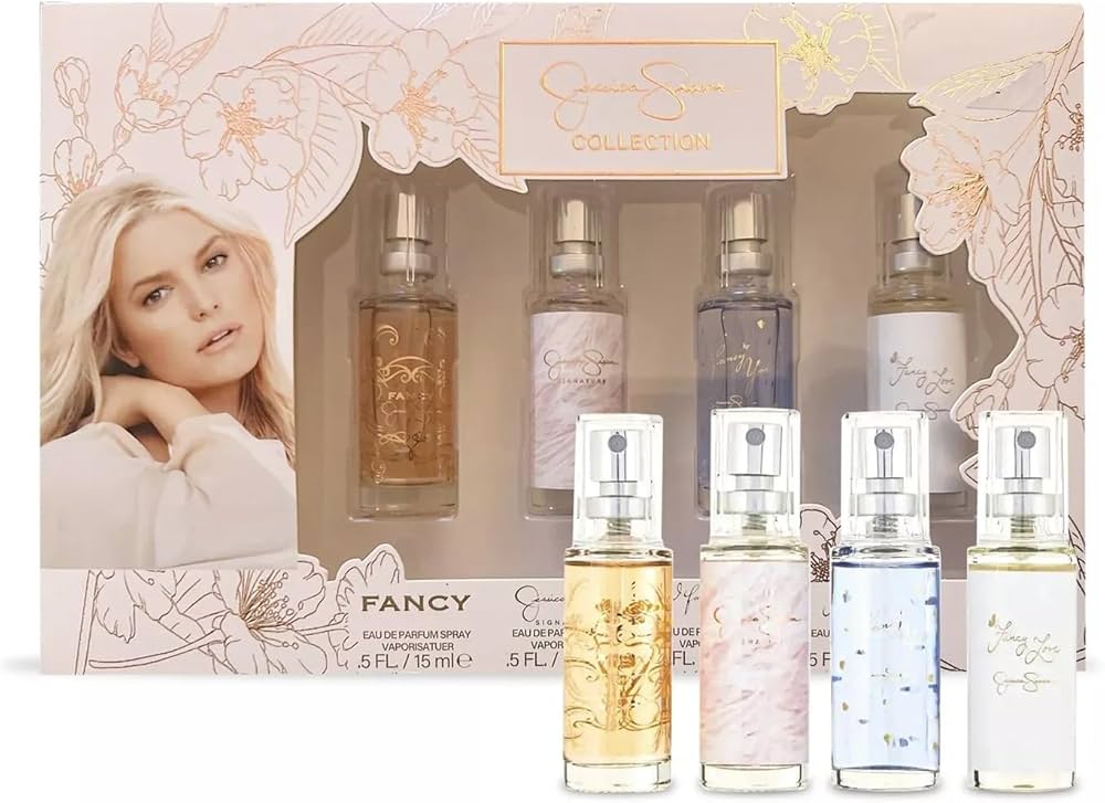 Jessica Simpson Collection 4 Piece Set for Women 0.5 oz 15 ml (Eau de Parfum)