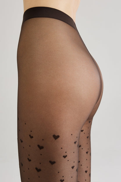 Fantasy Tights Conte Feeling - Hearts and Dots