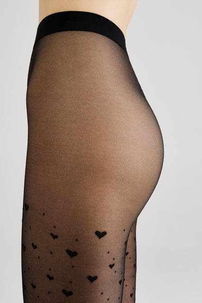 Fantasy Tights Conte Feeling - Hearts and Dots