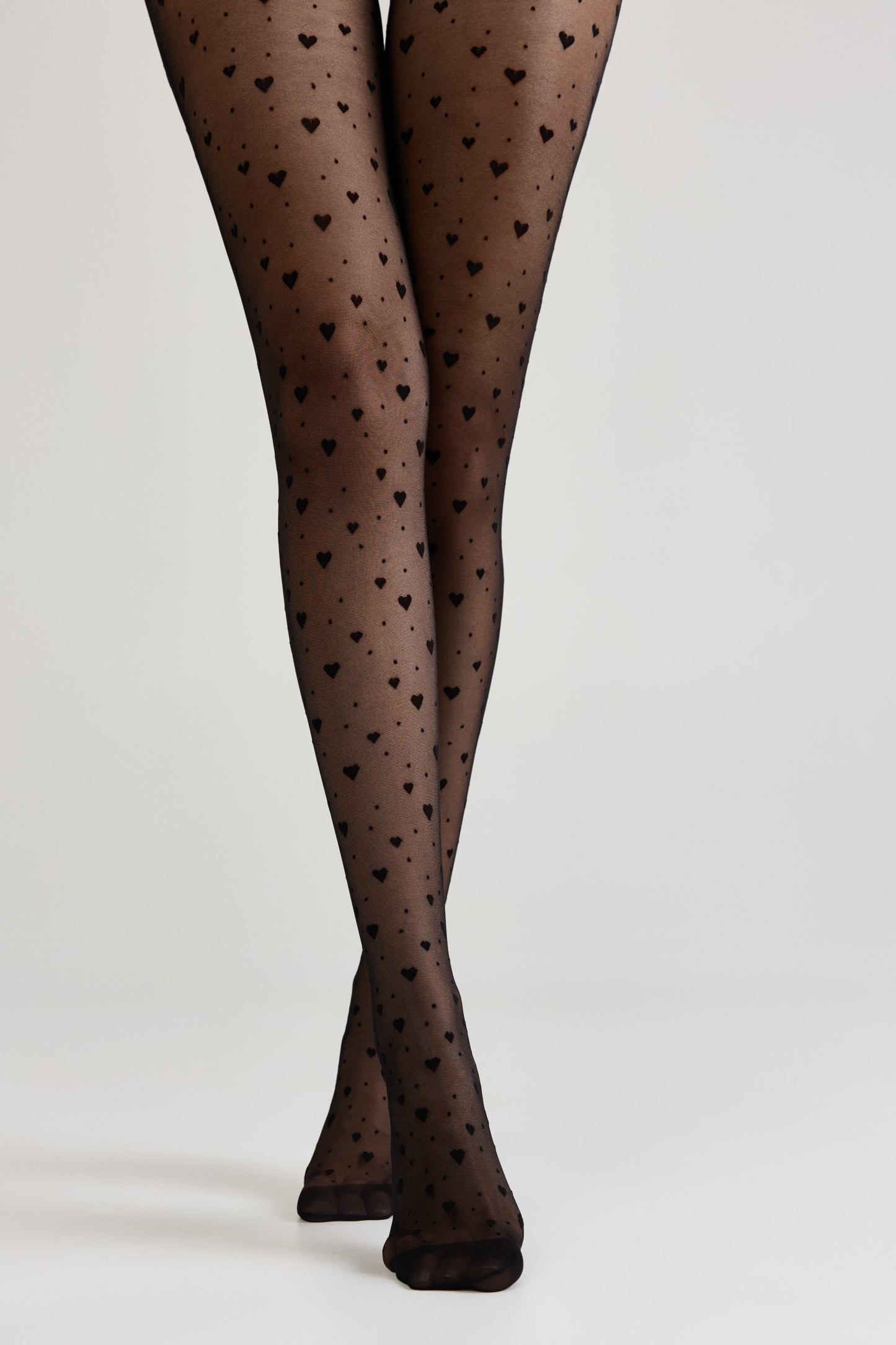 Fantasy Tights Conte Feeling - Hearts and Dots
