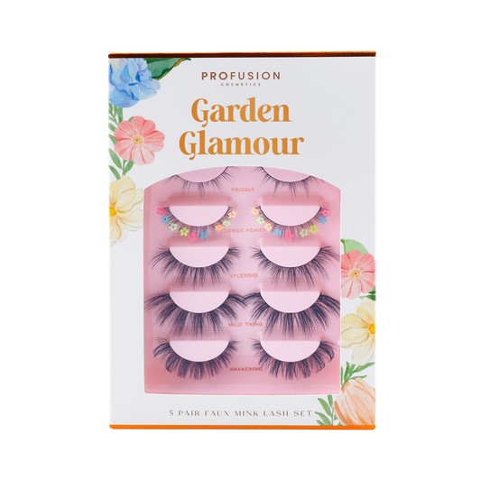 Petal Perfect | Garden Glamour 5 Pairs Faux Mink Lash Set