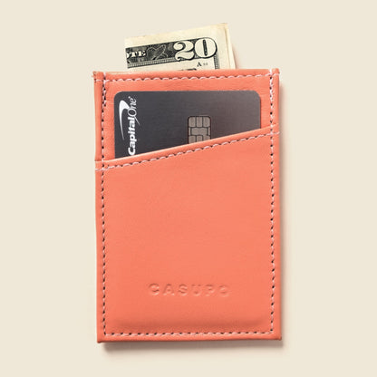 Minimalist Wallet With RFID Protection - Pink