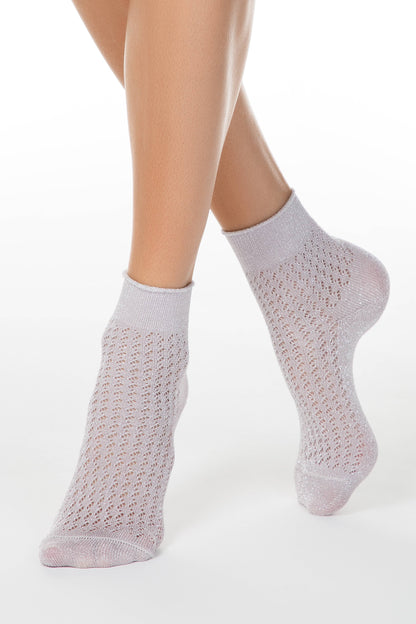 Conte Socks Ajour - 180 Made of Viscose With Lurex