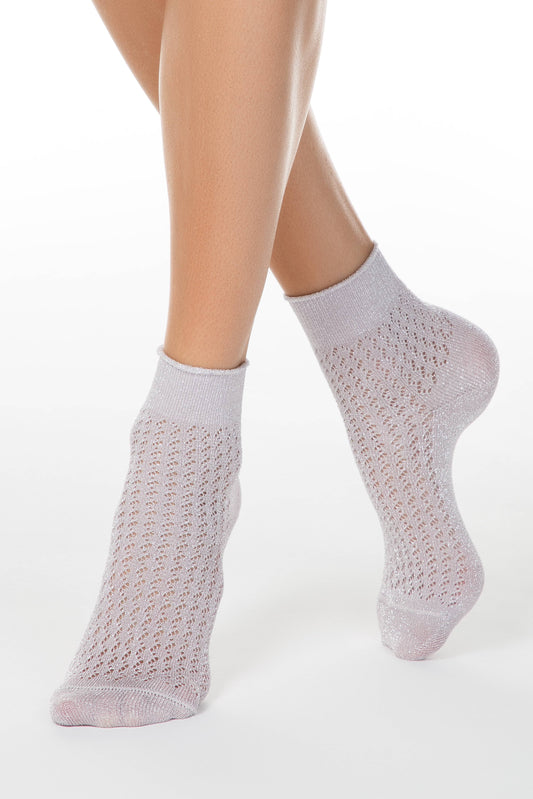 Conte Socks Ajour - 180 Made of Viscose With Lurex