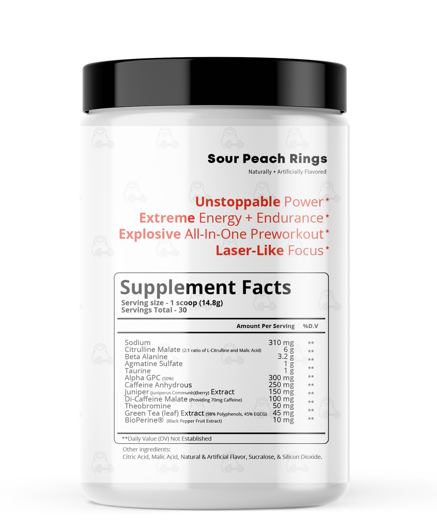 F'ing Nootropic Pre-Workout Supplement - Unleash Your Focus and Power