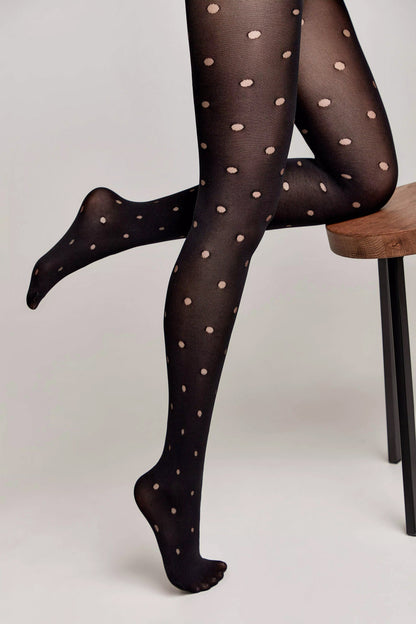 Fantasy Tights Conte Enjoy - Sheer Polka Dots
