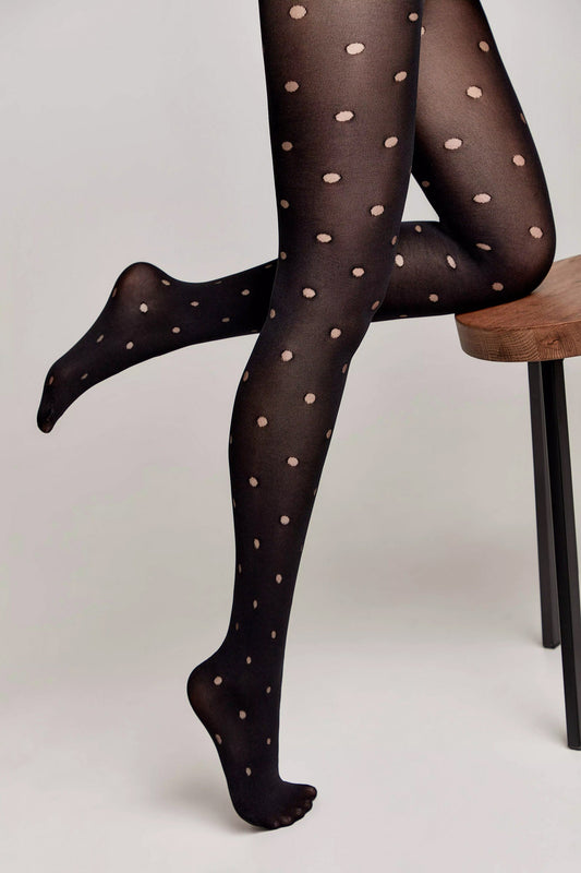 Fantasy Tights Conte Enjoy - Sheer Polka Dots