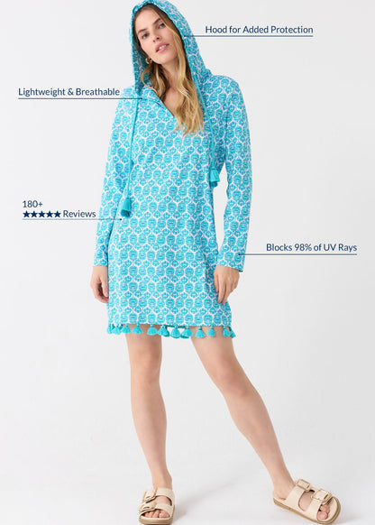 Rosemary Beach Hooded Cover Up