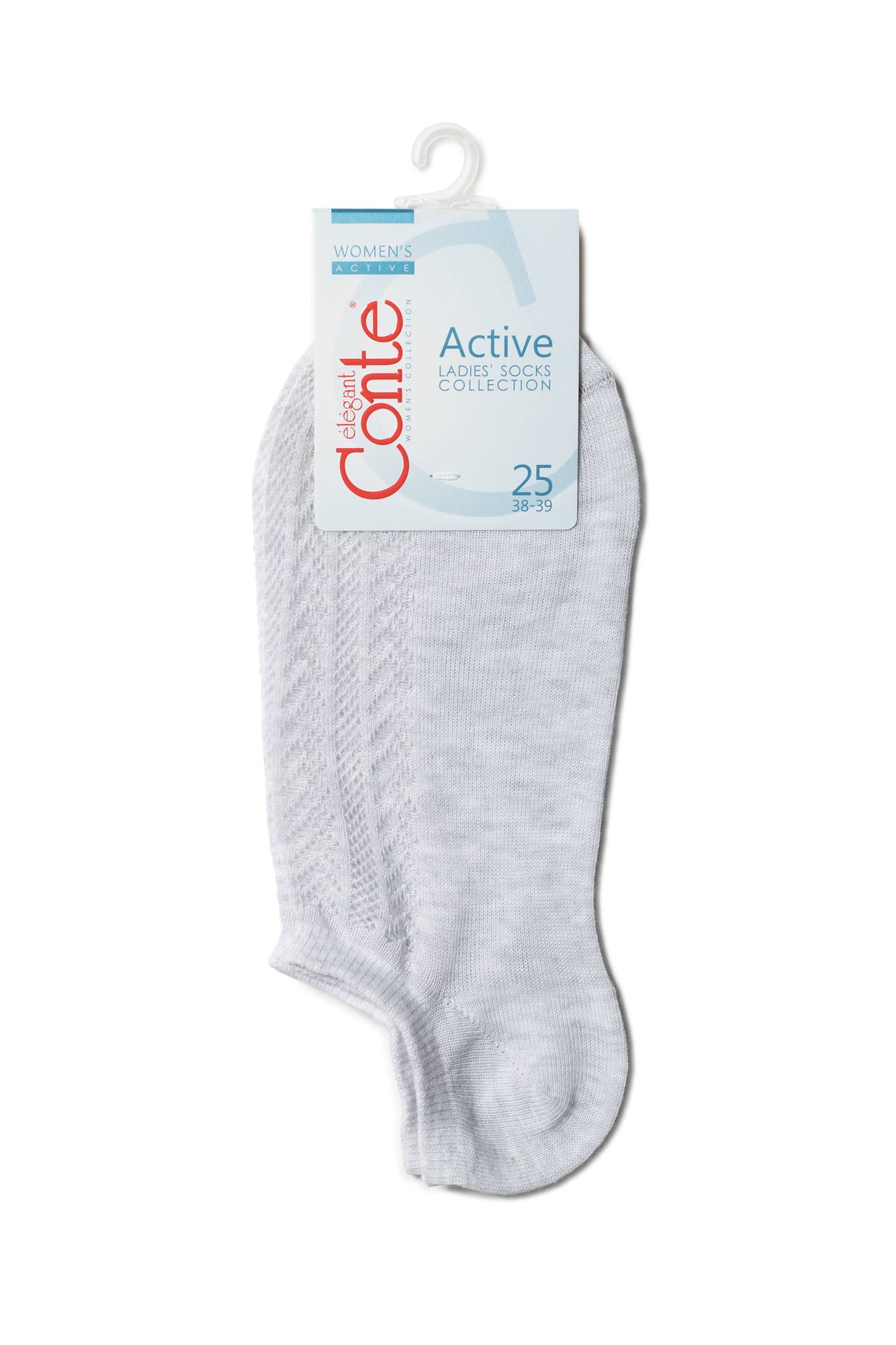 Cotton Ankle Socks Conte Active - 179 Openwork Weave