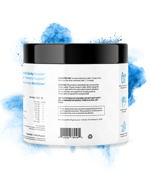 Focus Nootropic Drinks - Boost Concentration and Energy