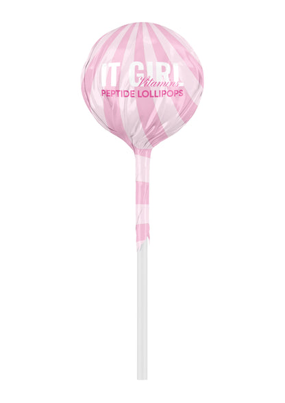 It Girl Beauty Lollipops - Collagen Peptides & Vitamin C Healthy Candy for Skin, Hair, Nails